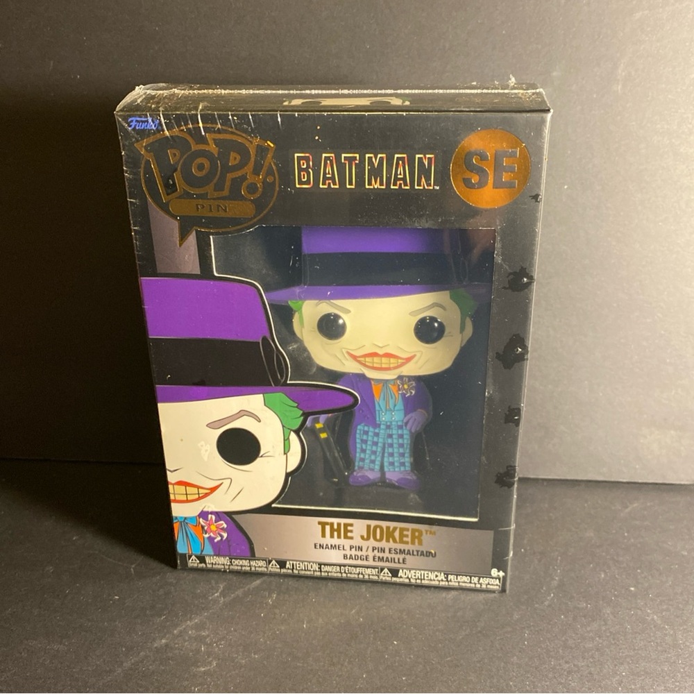 Funko POP! PIN Batman: The Joker SE Enamel Pin - NEW